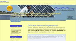 Desktop Screenshot of oeko-energie.de